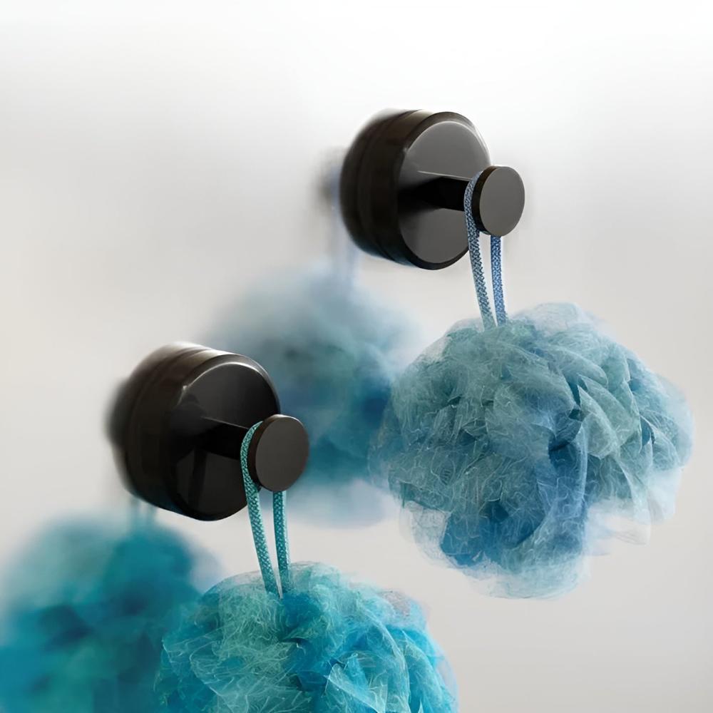 Vacuum Suction Shower Hooks Waterproof Wall Storage Hooks