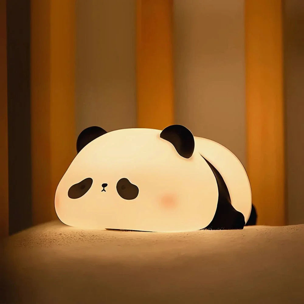 SqueezeBuddies Night Light Rechargeable Silicone Table Lamp