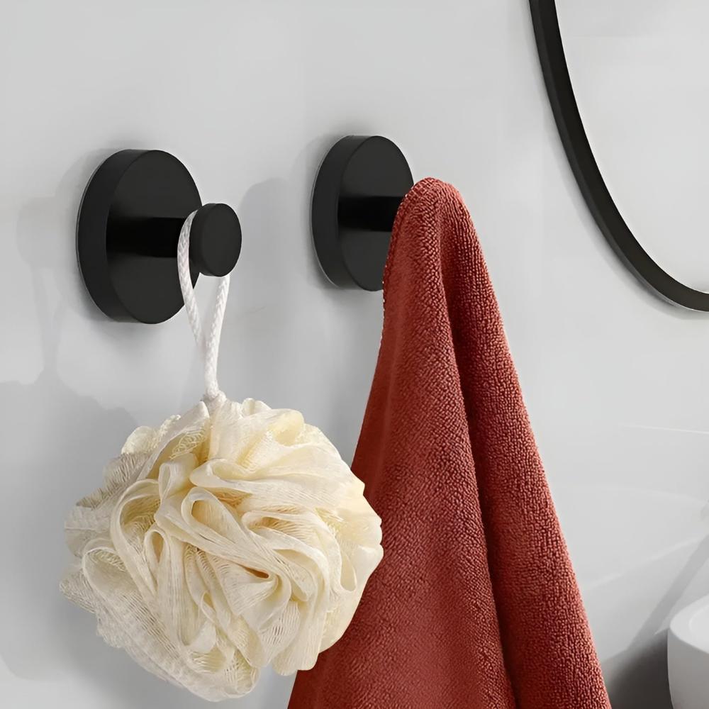 Vacuum Suction Shower Hooks Waterproof Wall Storage Hooks