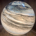 Glass Moon Lamp LED Color Changing Table Light