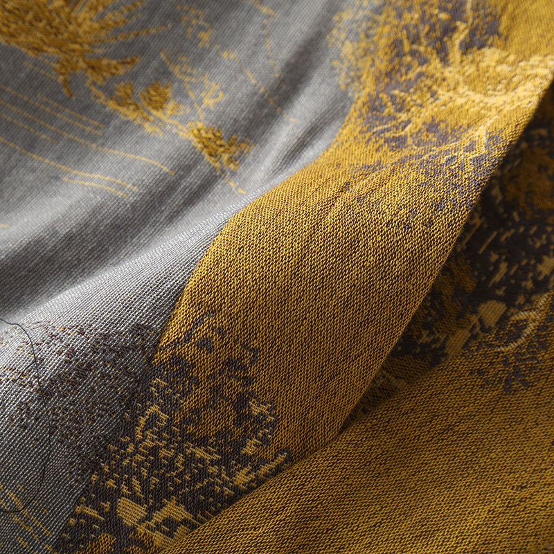 Breathable Cotton Gauze Kimono Bathrobe for Lounge Wear