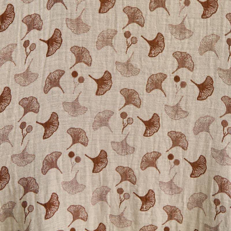 Two Tone Cotton Gauze Kimono Robe for Bath and Lounge