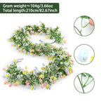 Artificial Easter Egg Eucalyptus Greenery Garland Spring Decoration