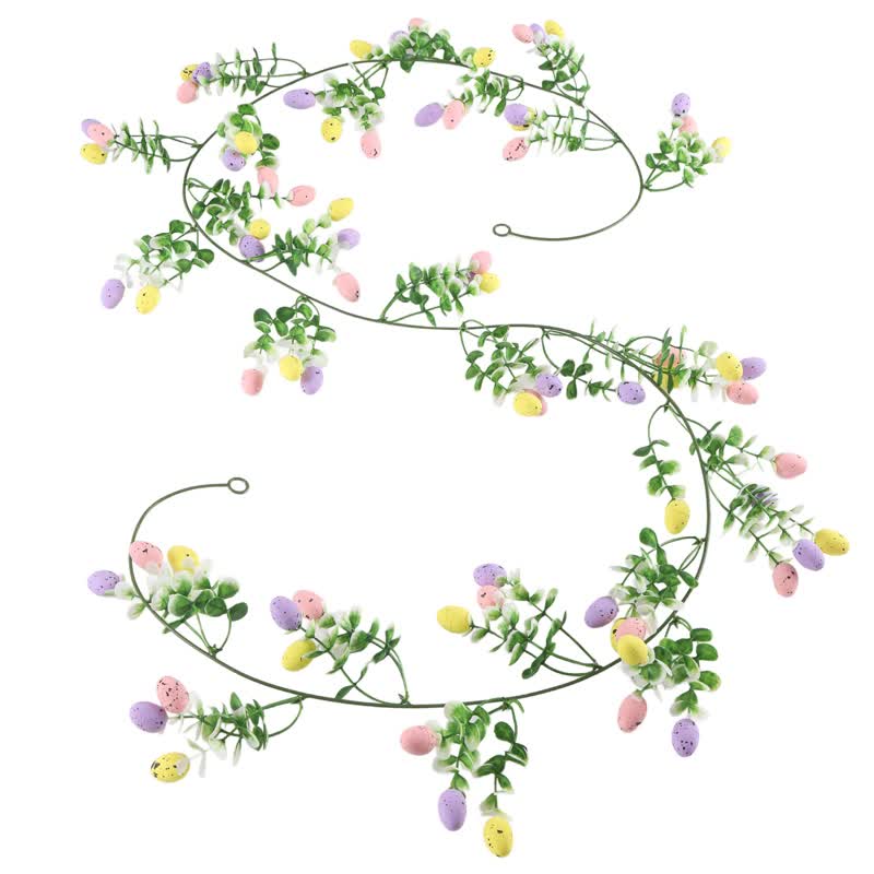 Artificial Easter Egg Eucalyptus Greenery Garland Spring Decoration