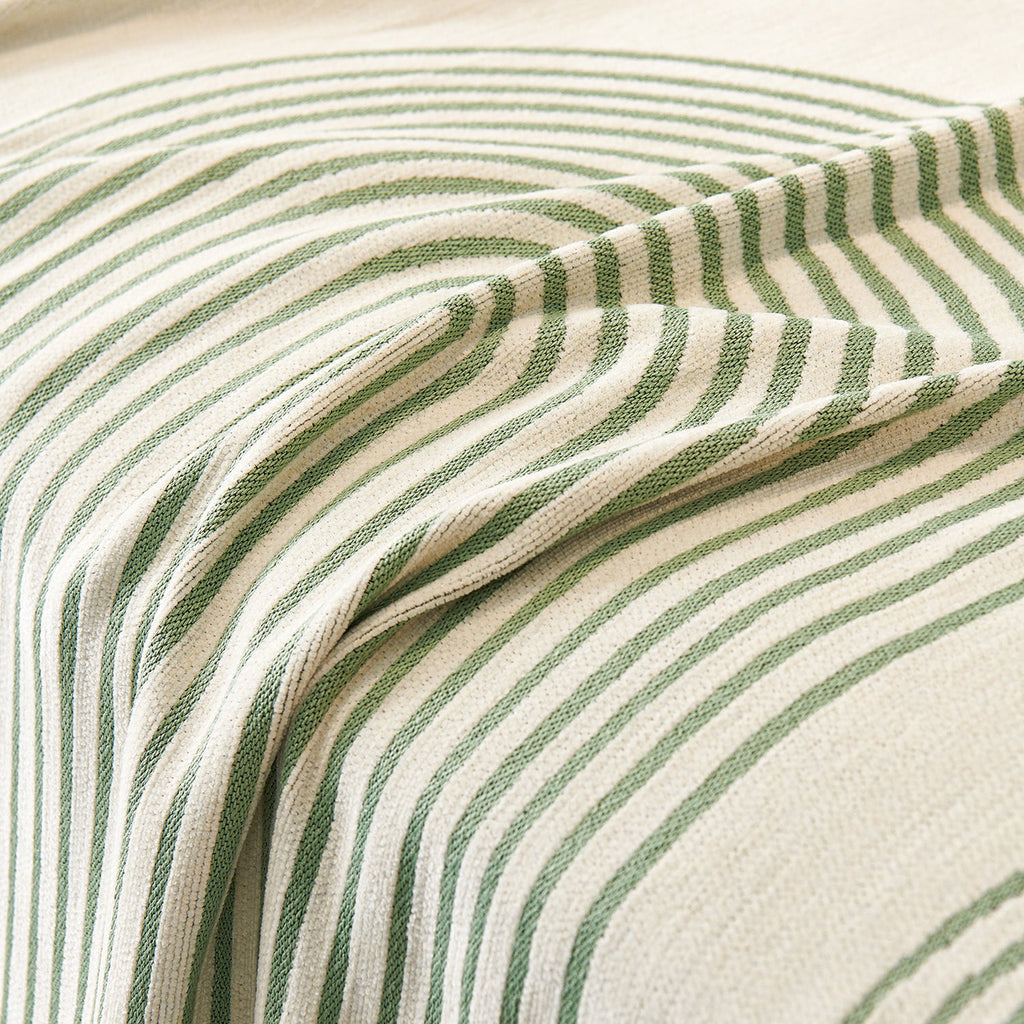 Arch Pattern Chenille Sofa Cover with Soft Textured Weave