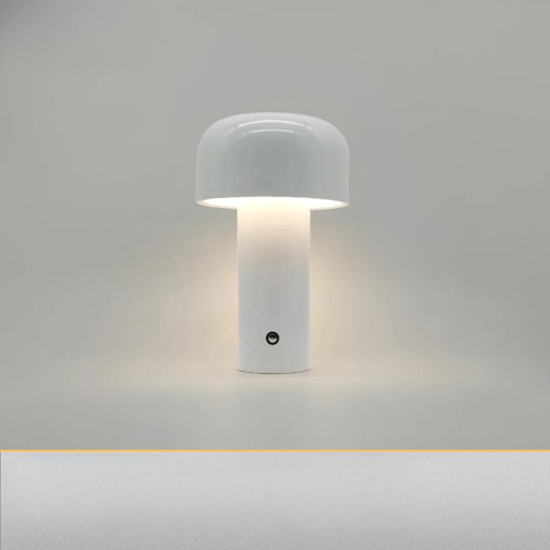Wireless Mushroom Table Lamp Rechargeable LED Light