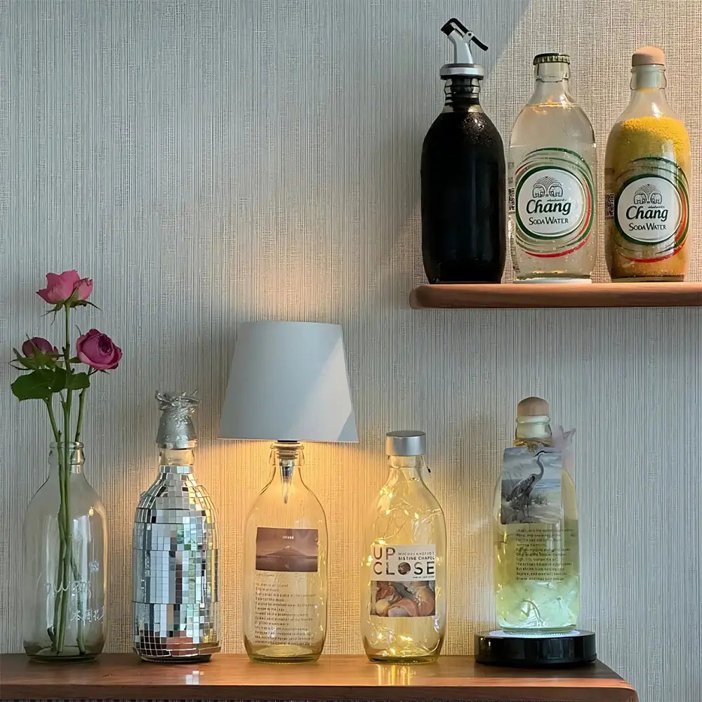 BottleGlow Rechargeable Bottle Lamp USB LED Light