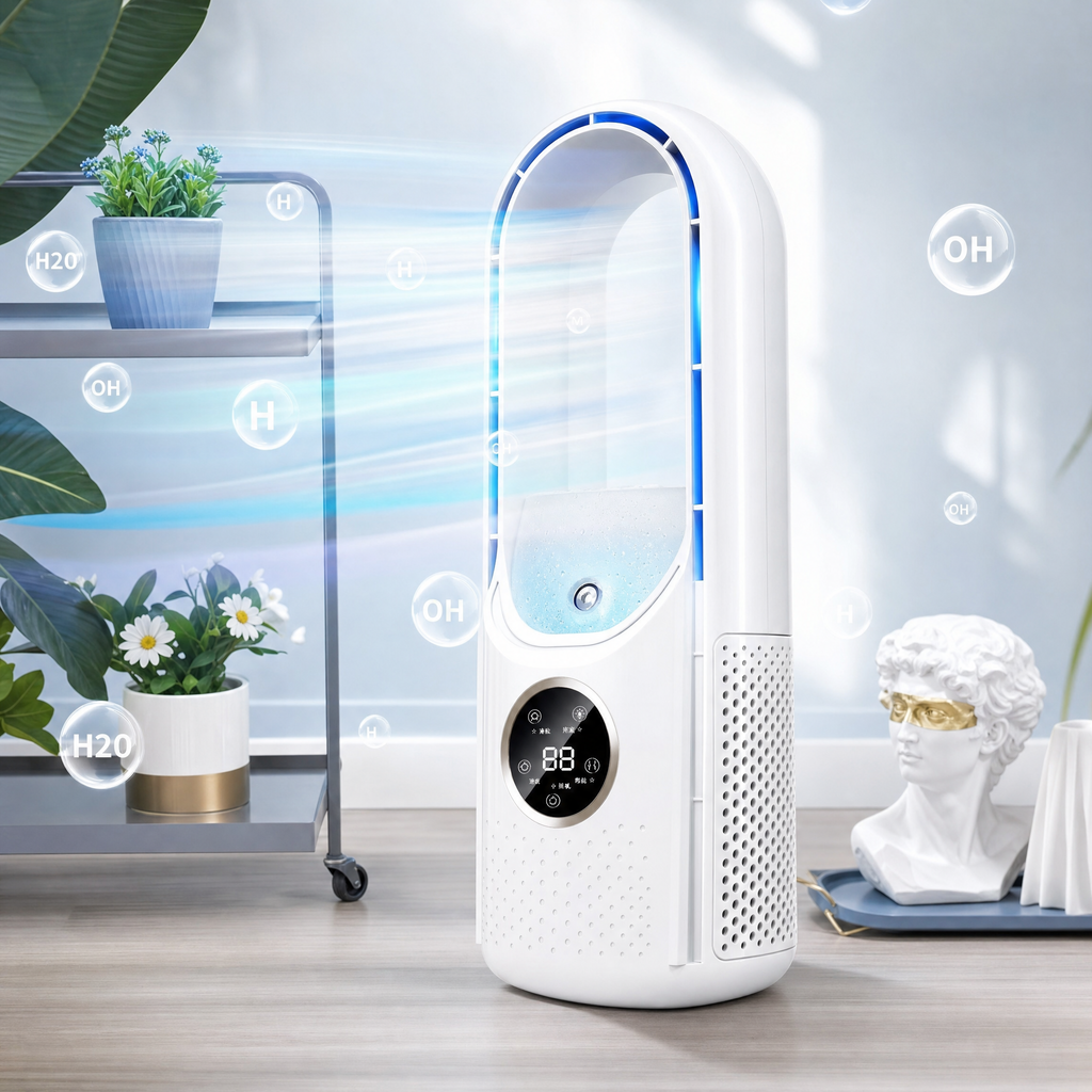 Bladeless Portable Air Conditioner, Quiet, Bedroom & Office