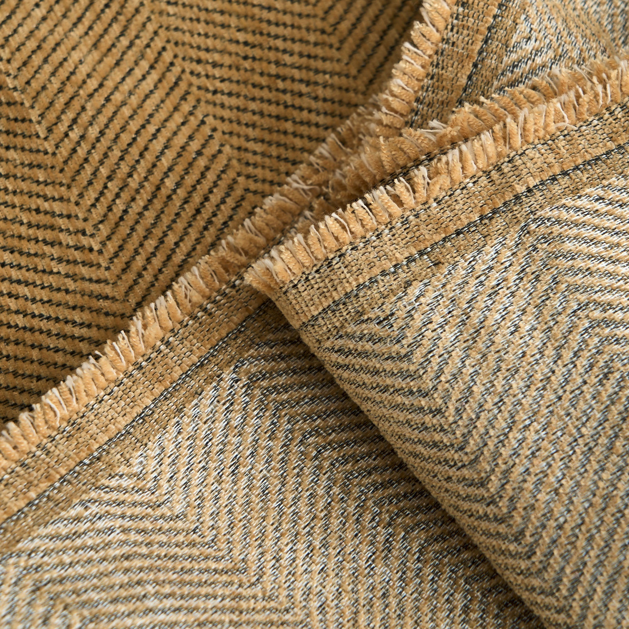 Pet Friendly Herringbone Sofa Cover with Soft Chenille Texture