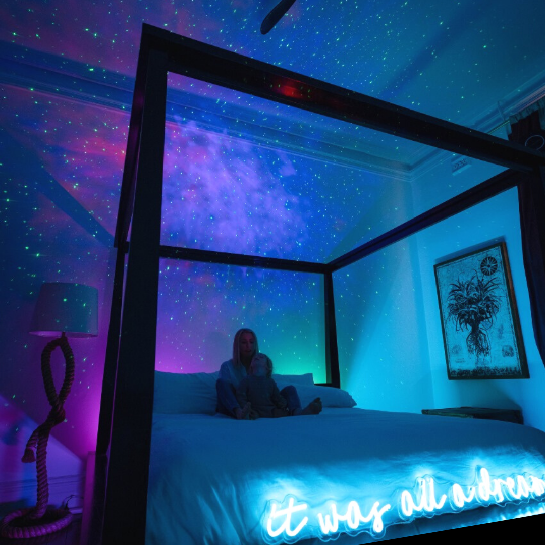 Galaxy Projector LED Star Light With Bluetooth Speaker