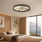Moon ceiling light with memory function and remote