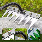 Versatile Handle Rake Heads for Lawn and Garden Work