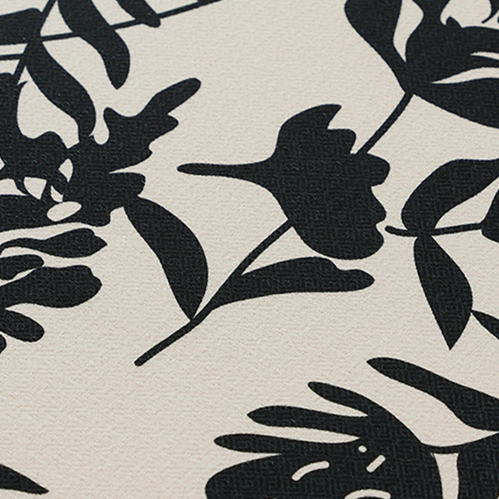 Botanical Jacquard Sofa Cover in Soft Woven Fabric