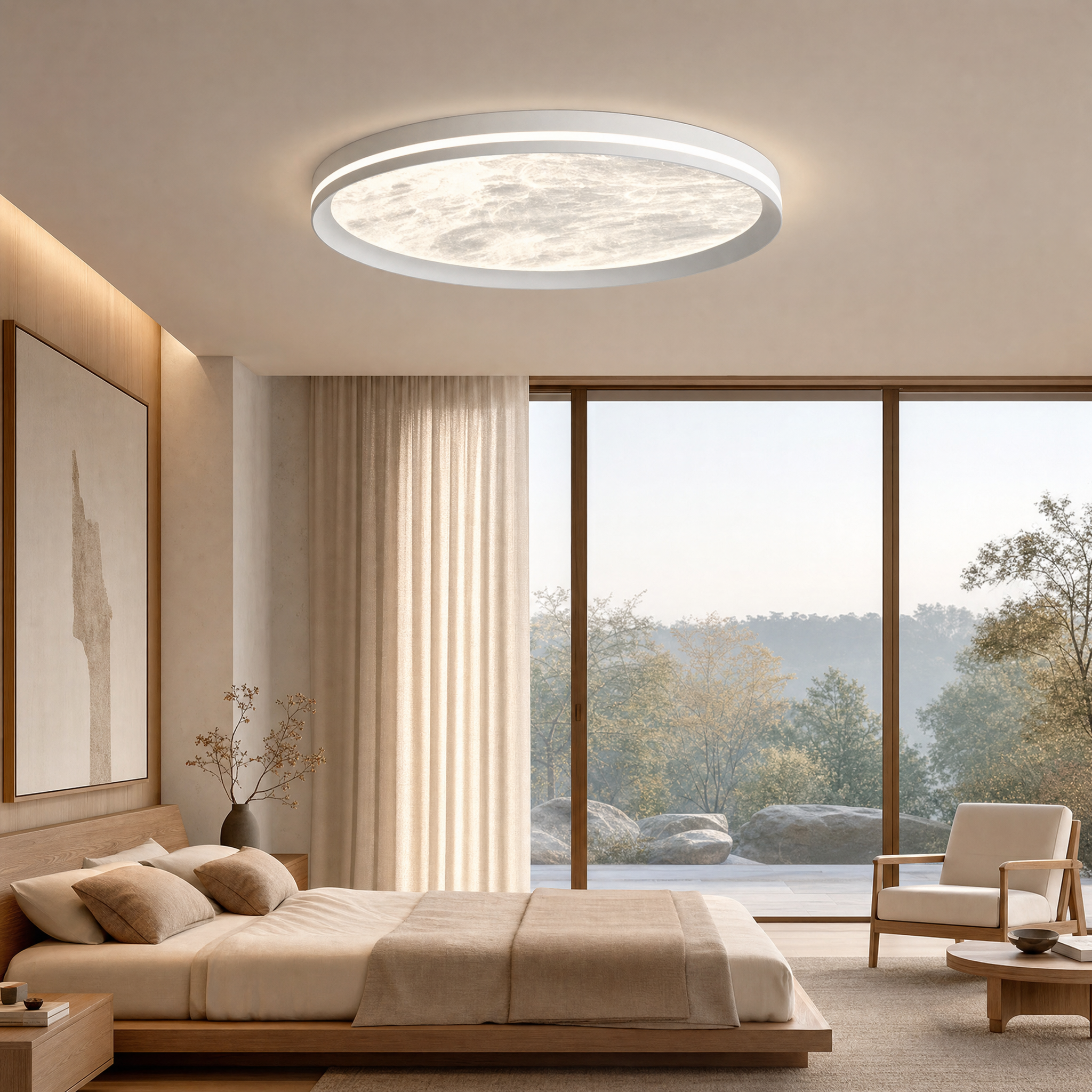 Moon ceiling light dimensions and specifications