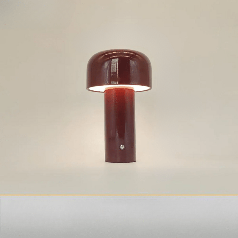 Wireless Mushroom Table Lamp Rechargeable LED Light