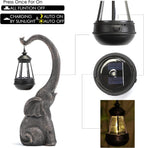 Enchanted Elephant Solar Garden Lamp