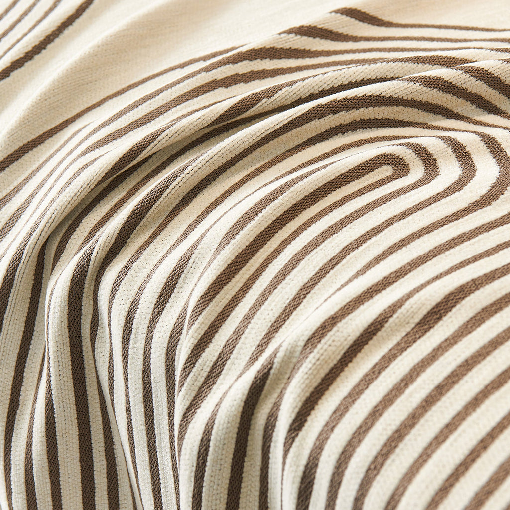 Arch Pattern Chenille Sofa Cover with Soft Textured Weave