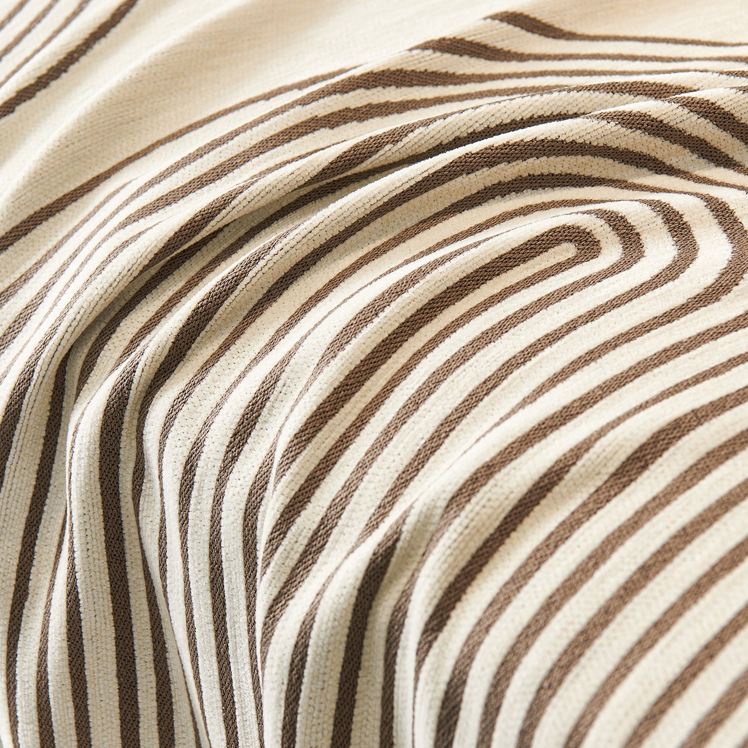 Arch Pattern Chenille Sofa Cover with Soft Textured Weave