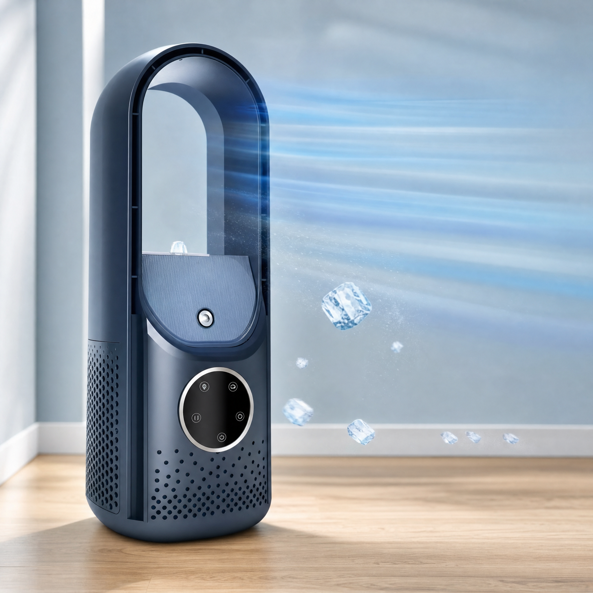 Bladeless Portable Air Conditioner, Quiet, Bedroom & Office