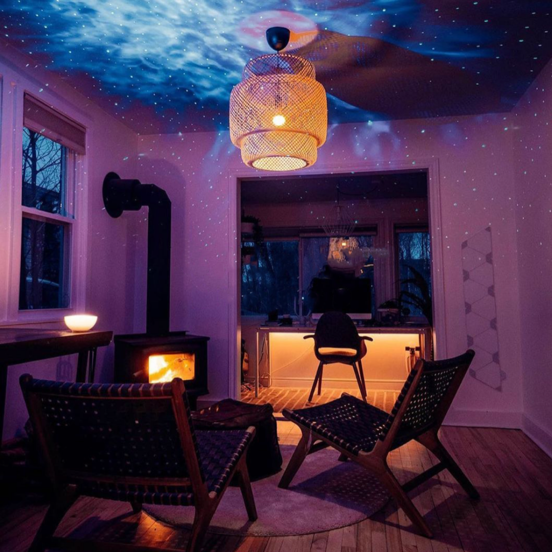 Galaxy Projector LED Star Light With Bluetooth Speaker