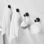 Vacuum Suction Shower Hooks Waterproof Wall Storage Hooks
