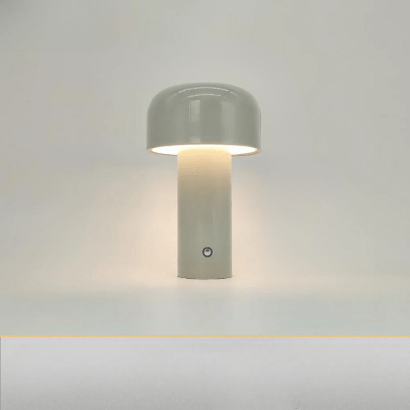 Wireless Mushroom Table Lamp Rechargeable LED Light