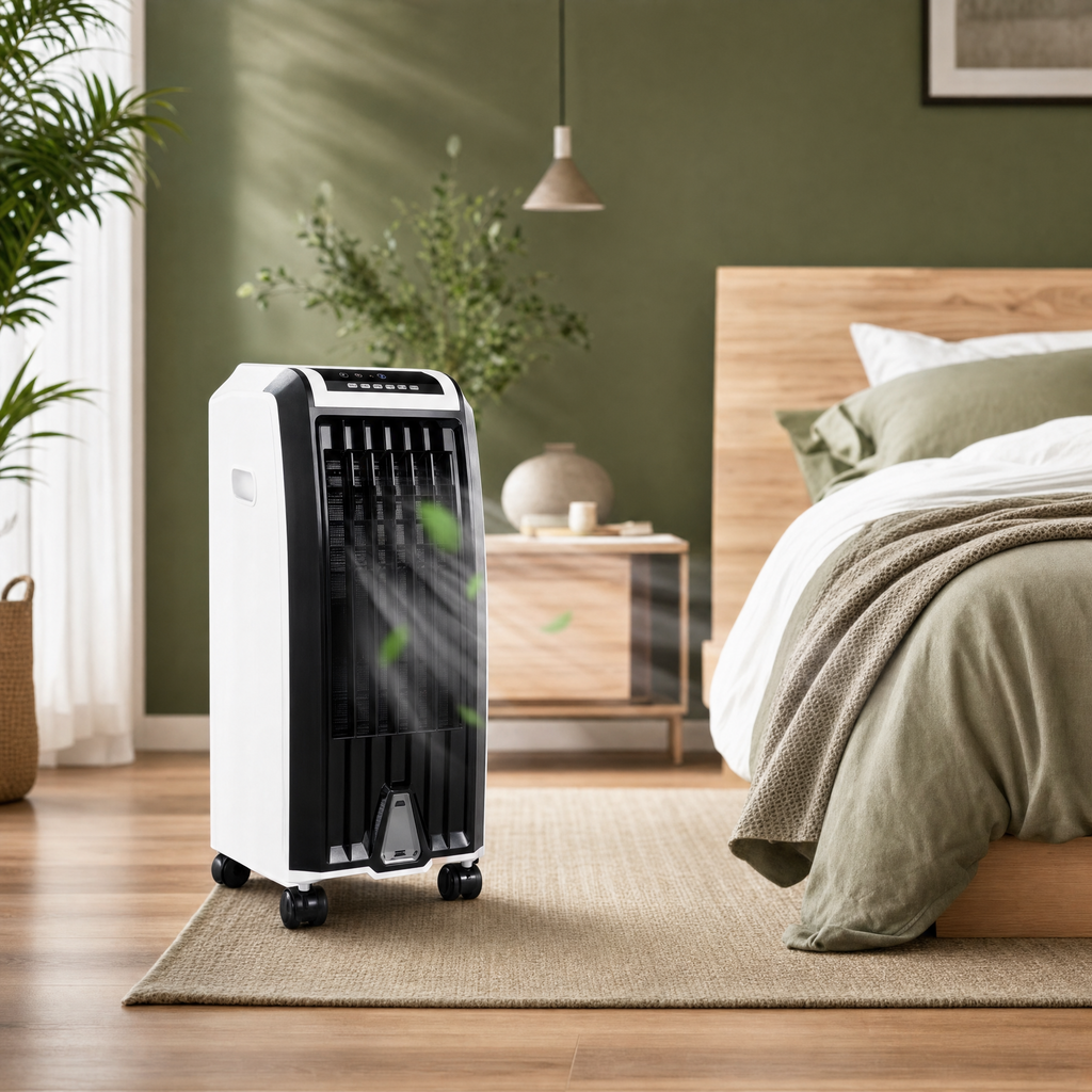 Quiet Portable Air Conditioner, Low-Noise Room Cooler