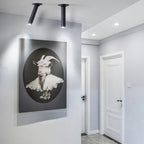 Adjustable Recessed LED Can Lights with Slim Aluminium Design | Customizable Spotlights for Artwork and Displays