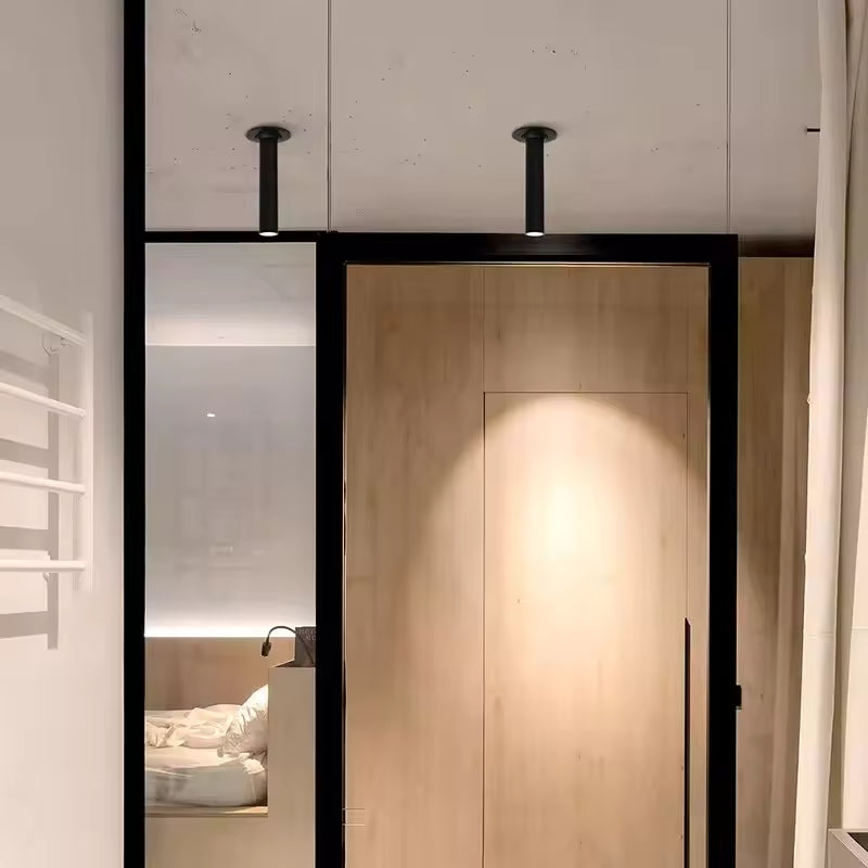 Adjustable Recessed LED Can Lights with Slim Aluminium Design | Customizable Spotlights for Artwork and Displays