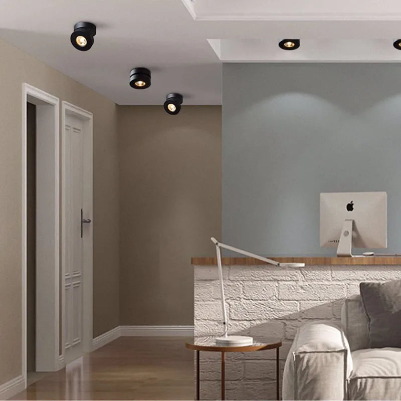 Adjustable Rotating Downlight Ceiling Spot Light with Dimmable LED | Modern Design for Perfect Illumination