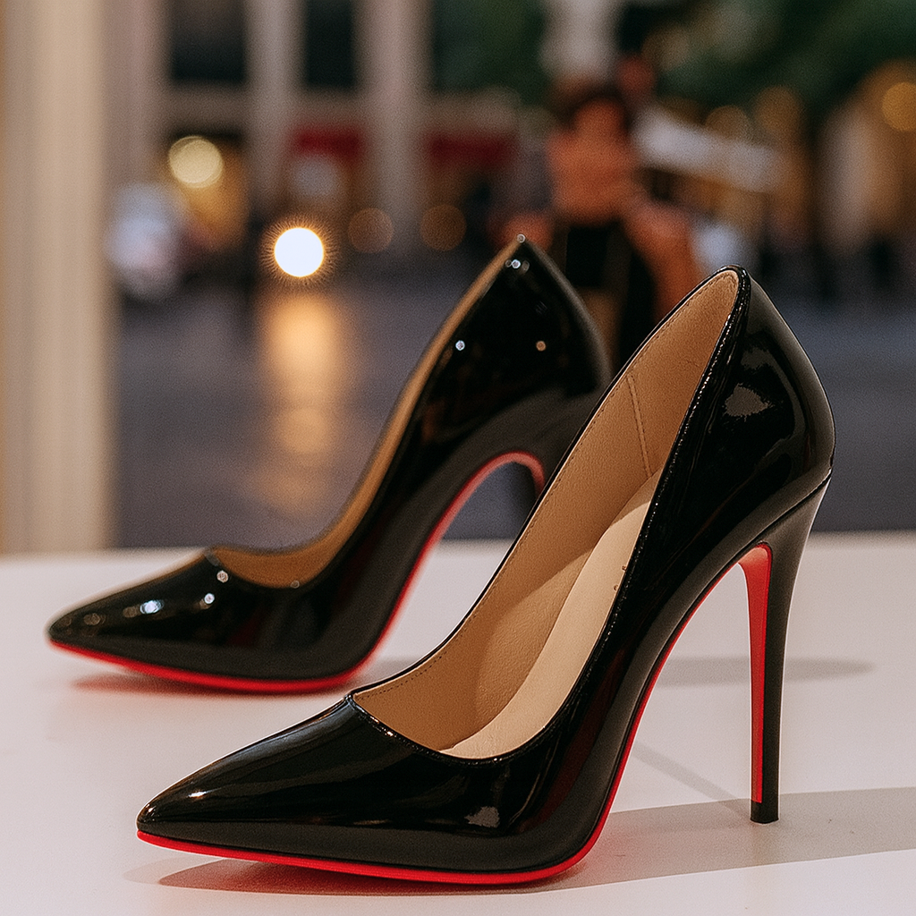 Aisly | Elegant Black Heels with Cushioned Insoles | Timeless Design for All-Day Comfort