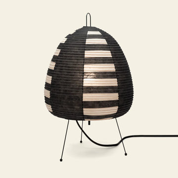 Japanese Rice Paper Table Lamp Retro Wabi Sabi Design