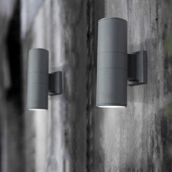 Aluminum Outdoor Wall Lamp with LED Lighting | Weatherproof Design for Reliable Illumination