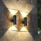 Aluminum Outdoor Wall Lamp with LED Lighting | Weatherproof Design for Reliable Illumination