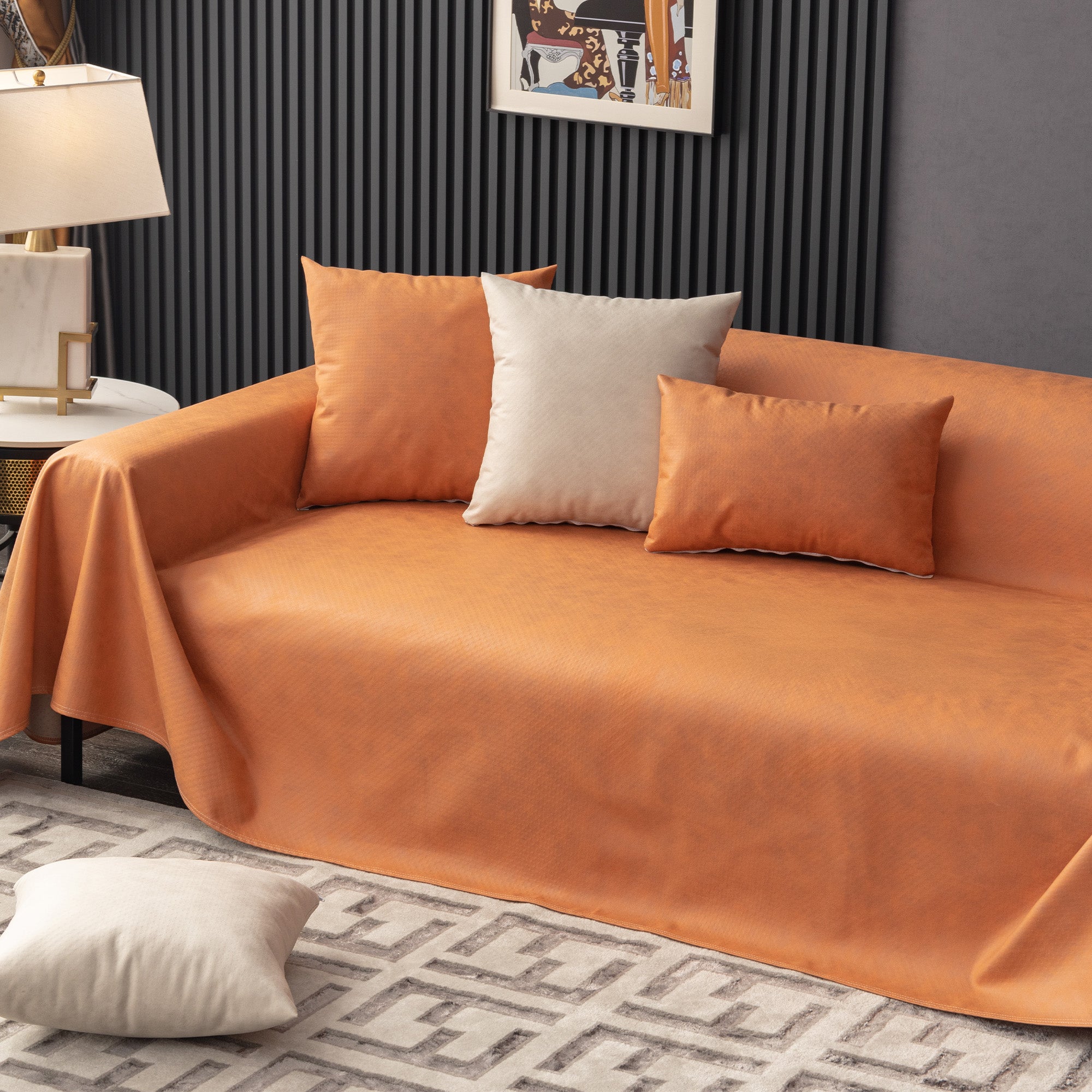 Waterproof Anti Slip Scratch Resistant Sofa Cover for Pet Homes