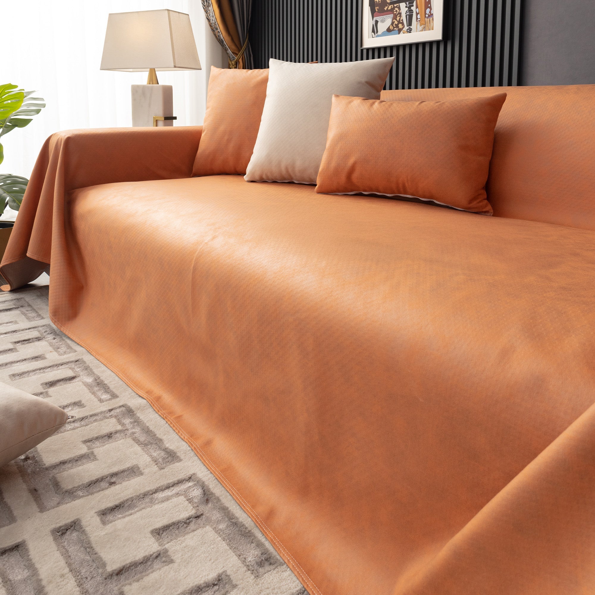 Waterproof Anti Slip Scratch Resistant Sofa Cover for Pet Homes