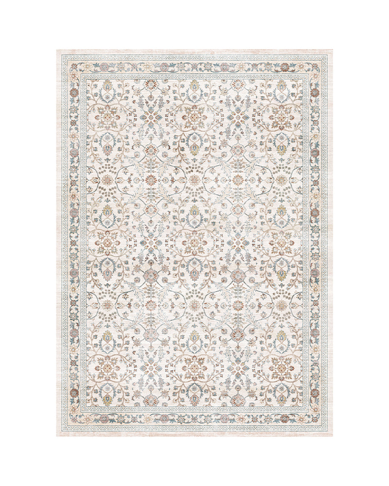 Aster Collection | Washable Area Rug with Non-Slip Backing | Cozy Living Room Comfort