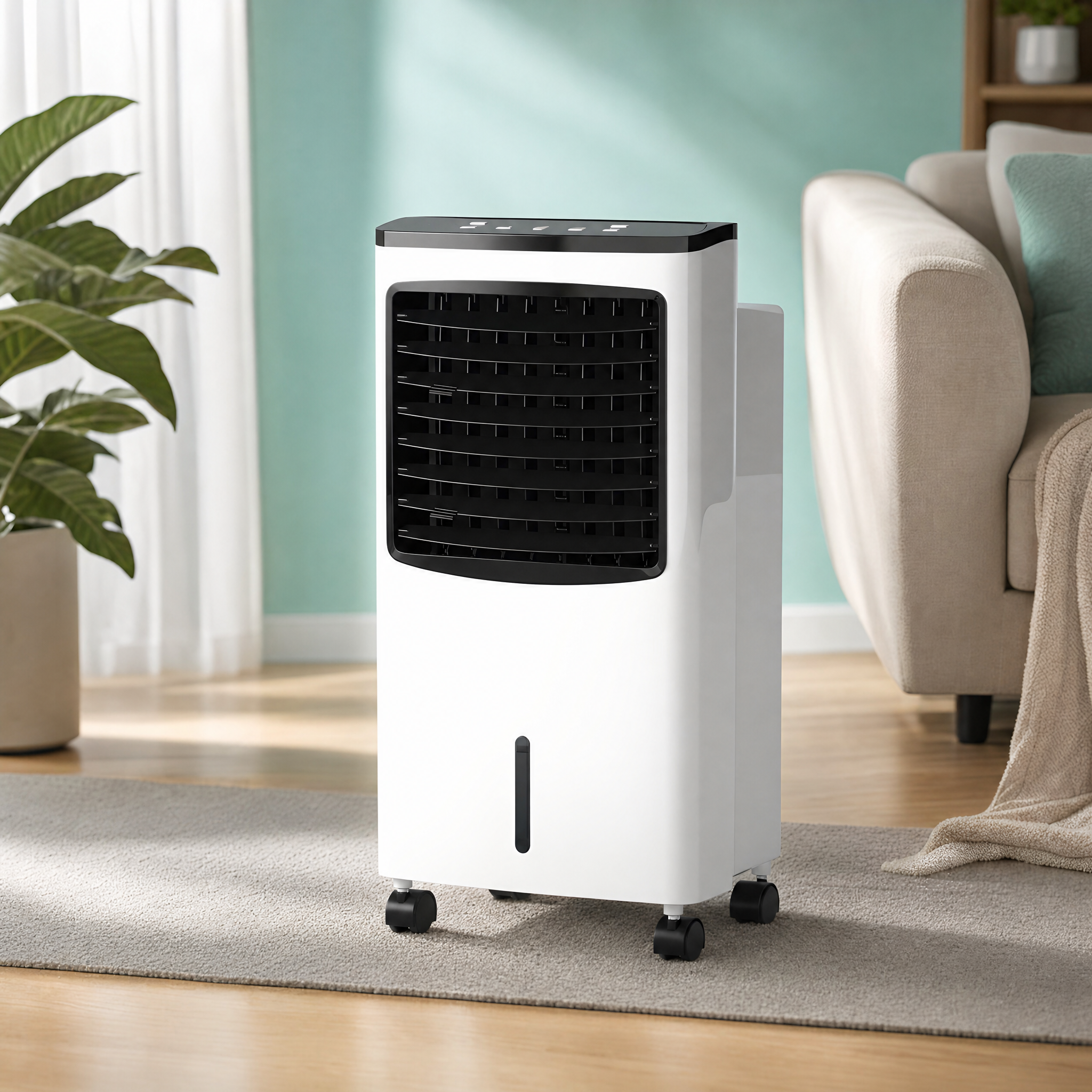 3-in-1 Evaporative Cooler, Humidifier & Remote, Portable