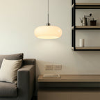Bauhaus Collection | Glass Pendant Light with Geometric Design | Adjustable Height for Modern Kitchen Lighting