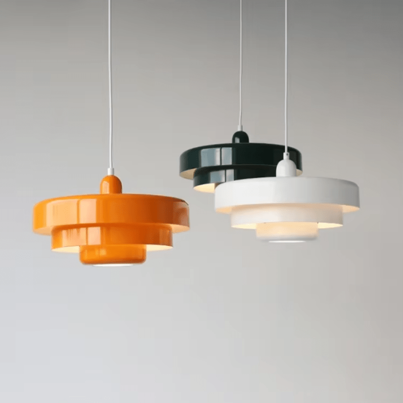 Bauhaus | Pendant Light with Vibrant Colors & Dimmable Feature | Modern Kitchen Pendant Lighting for Stylish Interiors