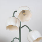 Bell Orchid Table Lamp Modern Floral Accent Light