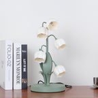 Bell Orchid Table Lamp Modern Floral Accent Light