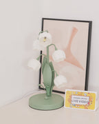 Bell Orchid Table Lamp Modern Floral Accent Light