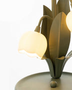 Bell Orchid Table Lamp Modern Floral Accent Light