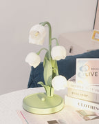 Bell Orchid Table Lamp Modern Floral Accent Light