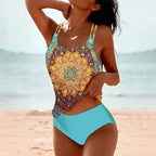 Bernice Collection | Women's Tankini Swimwear with Flattering Support | Stylish Coverage for Confident Summer Days