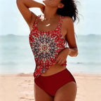 Bernice Collection | Women's Tankini Swimwear with Flattering Support | Stylish Coverage for Confident Summer Days