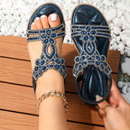 Boho Women's Sandals with Cushioned Footbed | Stylish Comfort for Everyday Wear