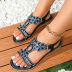 Boho Women's Sandals with Cushioned Footbed | Stylish Comfort for Everyday Wear