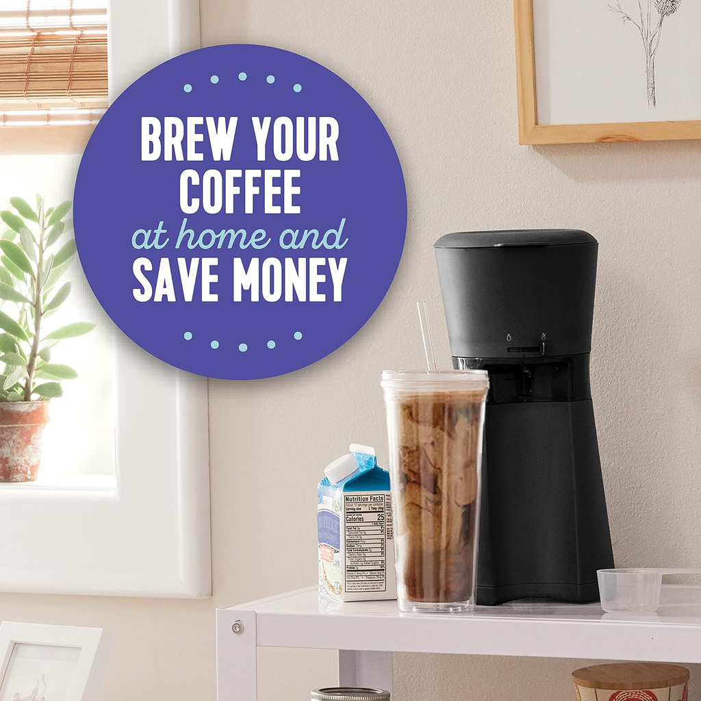 BrewMaster | Cold Brew Coffee Maker with Rapid Brewing Technology | Compact Design for Iced Coffee at Home
